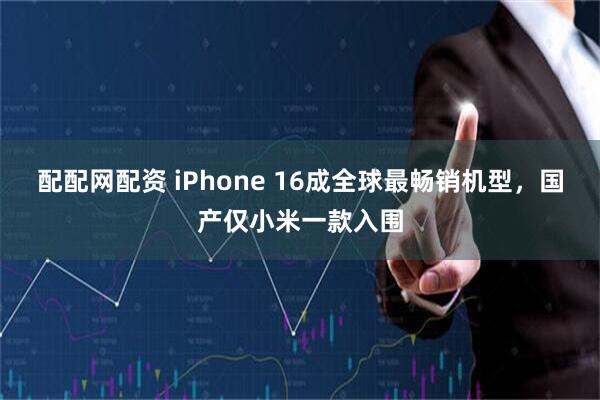 配配网配资 iPhone 16成全球最畅销机型，国产仅小米一款入围